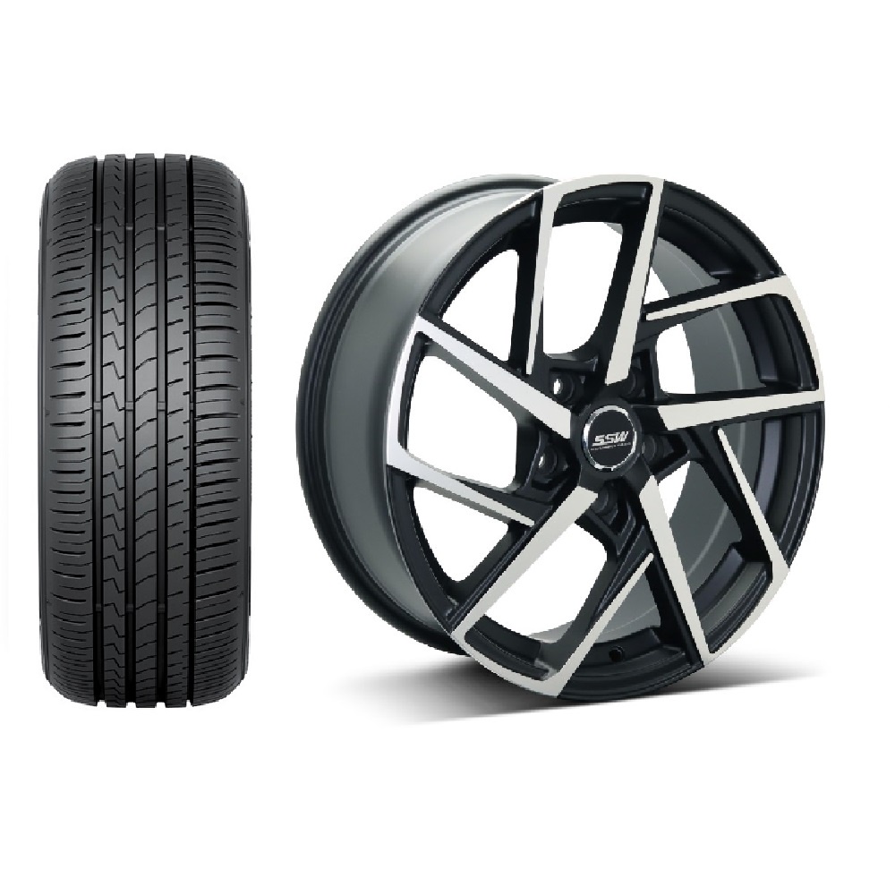 Rims and Tyres Package - SSW Stamford Sports Wheels + Falken Tyres (4 ...