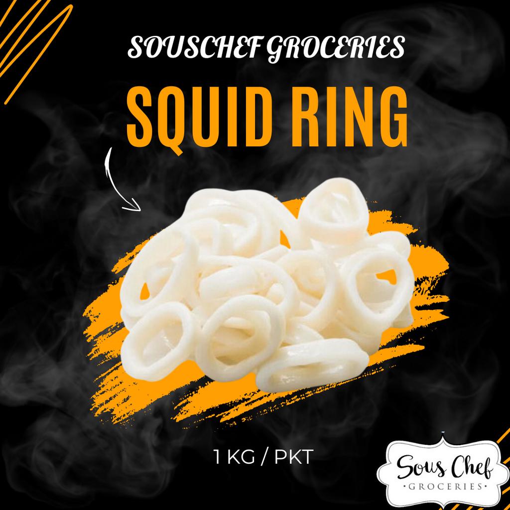 FROZEN SQUID RING 1KG / FROZEN SEAFOOD / FROZEN FOOD | Shopee Singapore