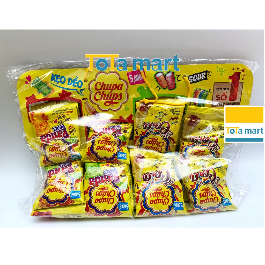 (hsd 01 / 2025) (32 Packs) Chupa Chups Bear Cola Marshmallows.  Shopee Singapore