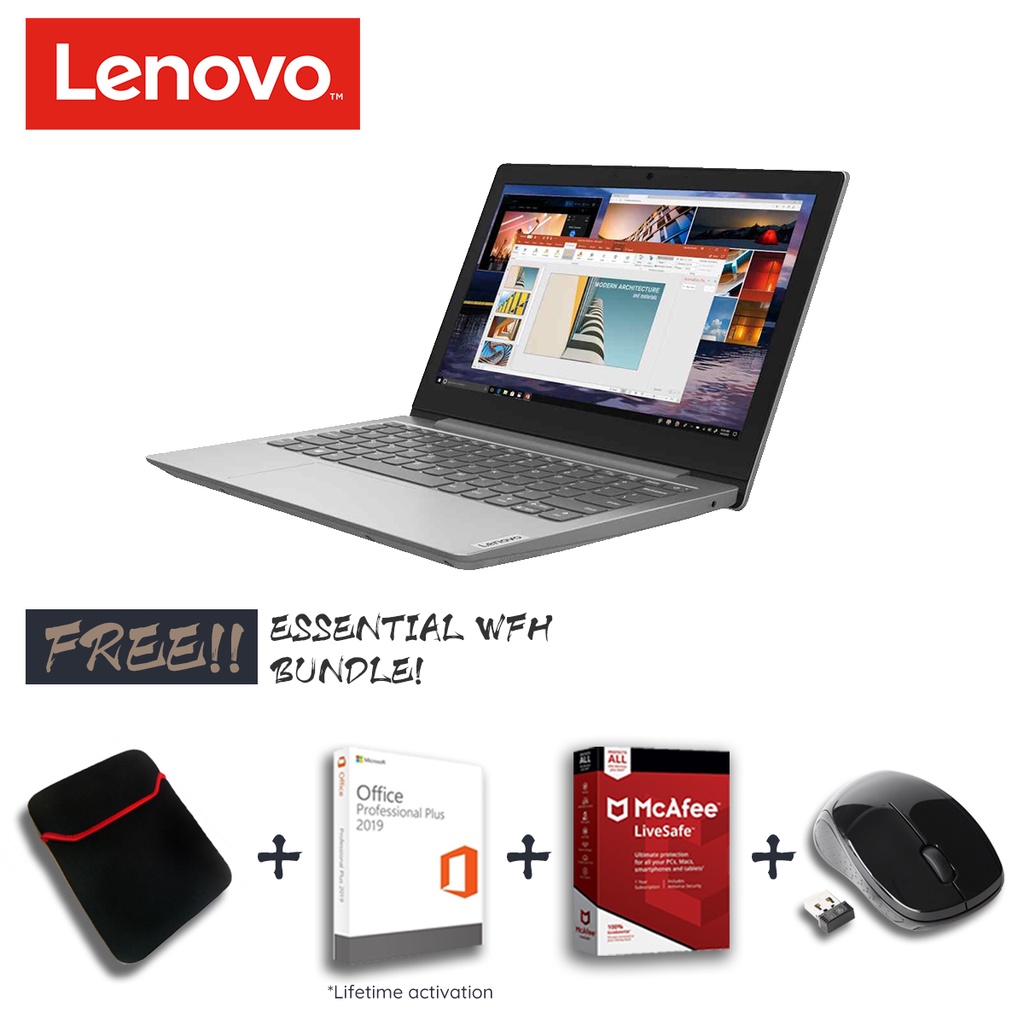 [Free LIFETIME Office 2019] Lenovo IdeaPad Slim 1i | 11.6