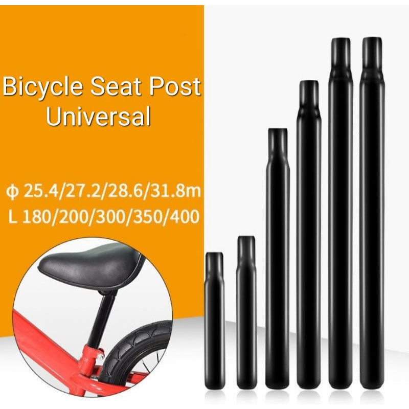 Bicycle Seat Post Universal MTB/Kids Bike/City Bikes/BMX/Fixie Basikal Batang Seat Shopee