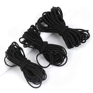 Unique Bargains Elastic Bracelet Making String Beading Thread Cord Roll 10M  Length Black
