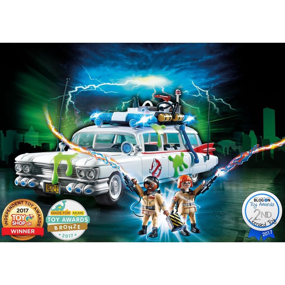 Playmobil 9220 ghostbusters ecto 1 with lights and sound clearance