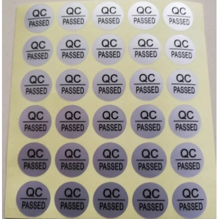 80PCS QC fragile Warranty sticker fragile seal label VOID sticker ...