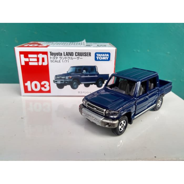 Tomica No.103 Toyota Land Cruiser diecast Miniature Car Takara Tomy Regular  Price | Shopee Singapore