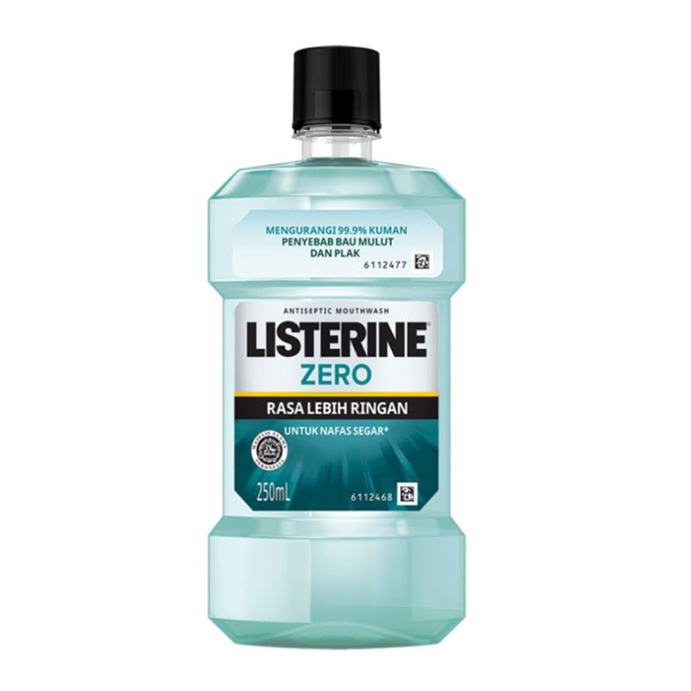 Listerine Cool Mint //Zero 250ml Mouthwash Antiseptic | Shopee Singapore