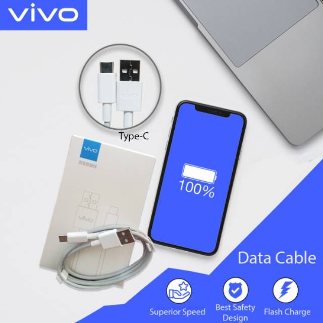 Vivo Type Data Cable Original @ C (support Fast Charging) | Shopee ...