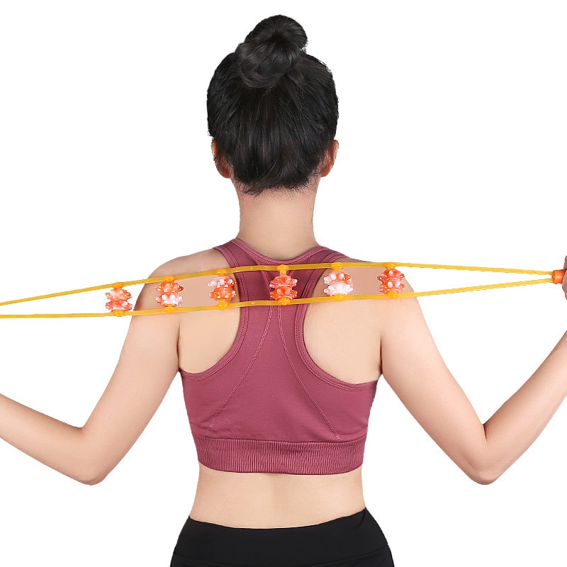 Novice Cervical Spine Massage Strip Back Pull Massager Roller ...