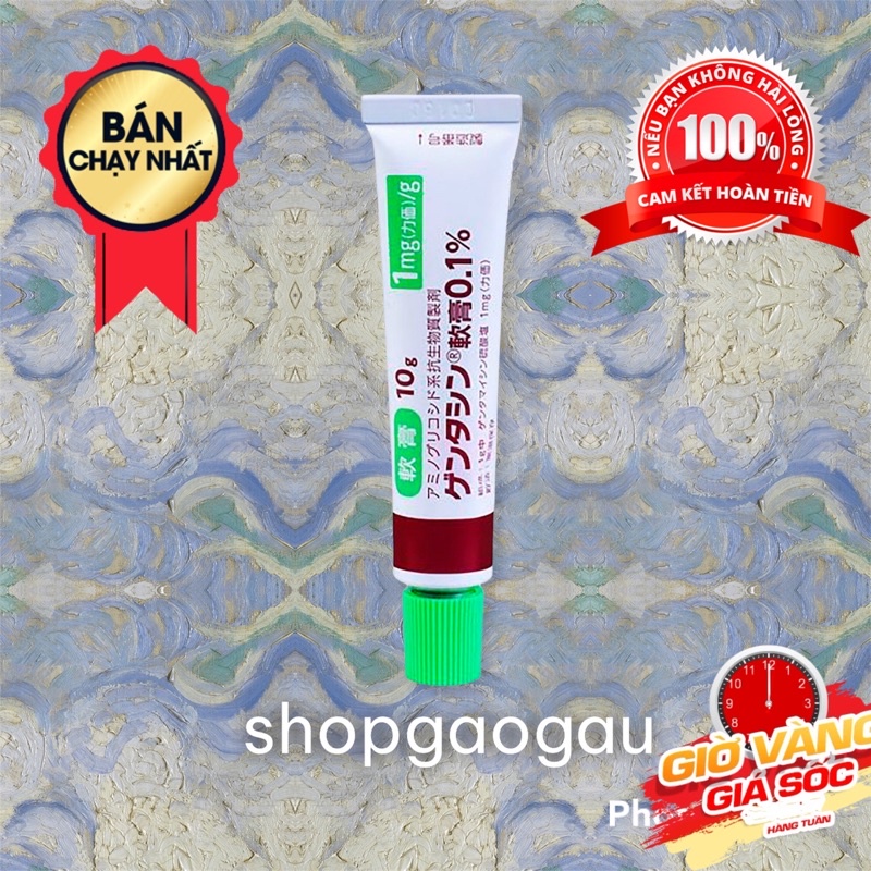 Japanese Gentacin Scar Cream 10g Shopee Singapore