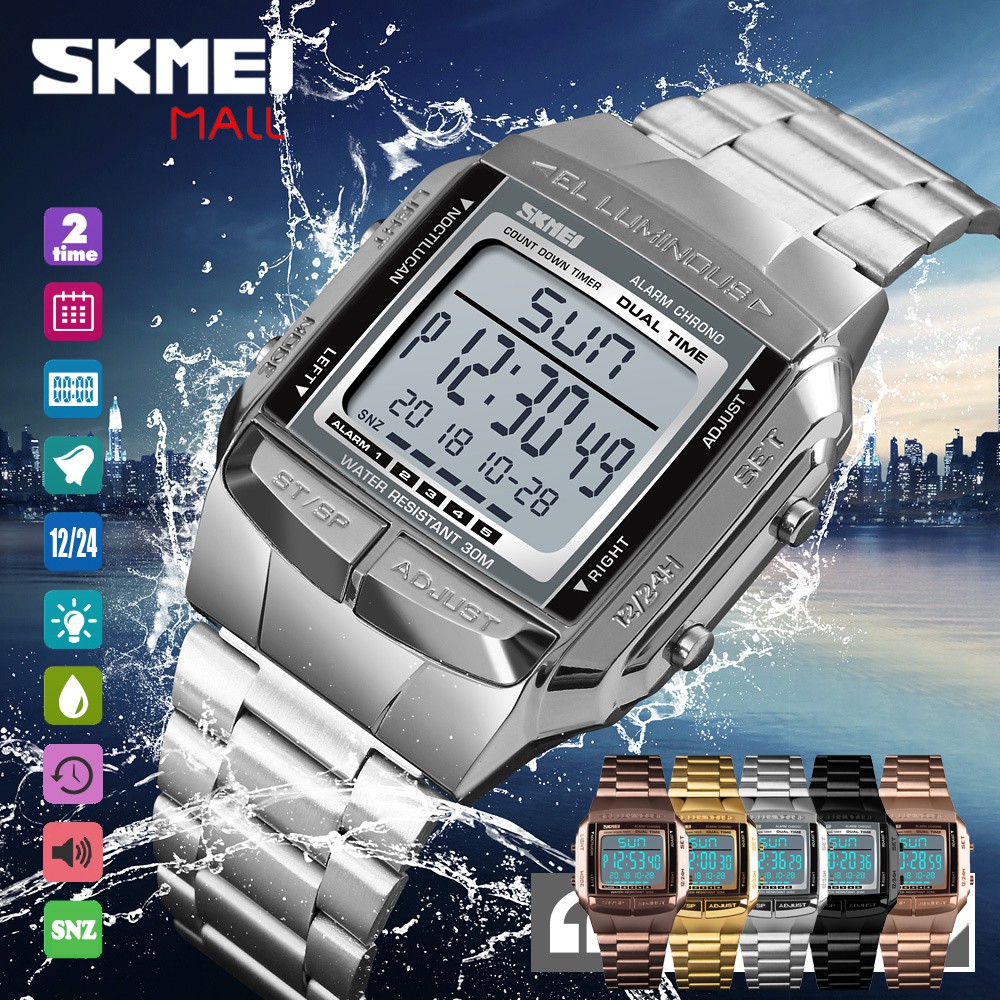 Casio dual time 5 on sale alarm