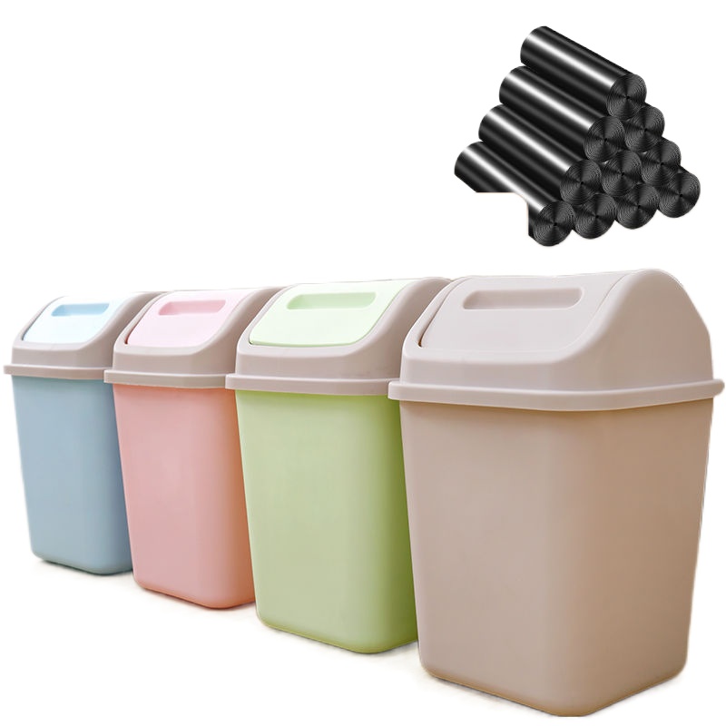Trash Can Household Bathroom with Lid Deodorant Bedroom Internet ...