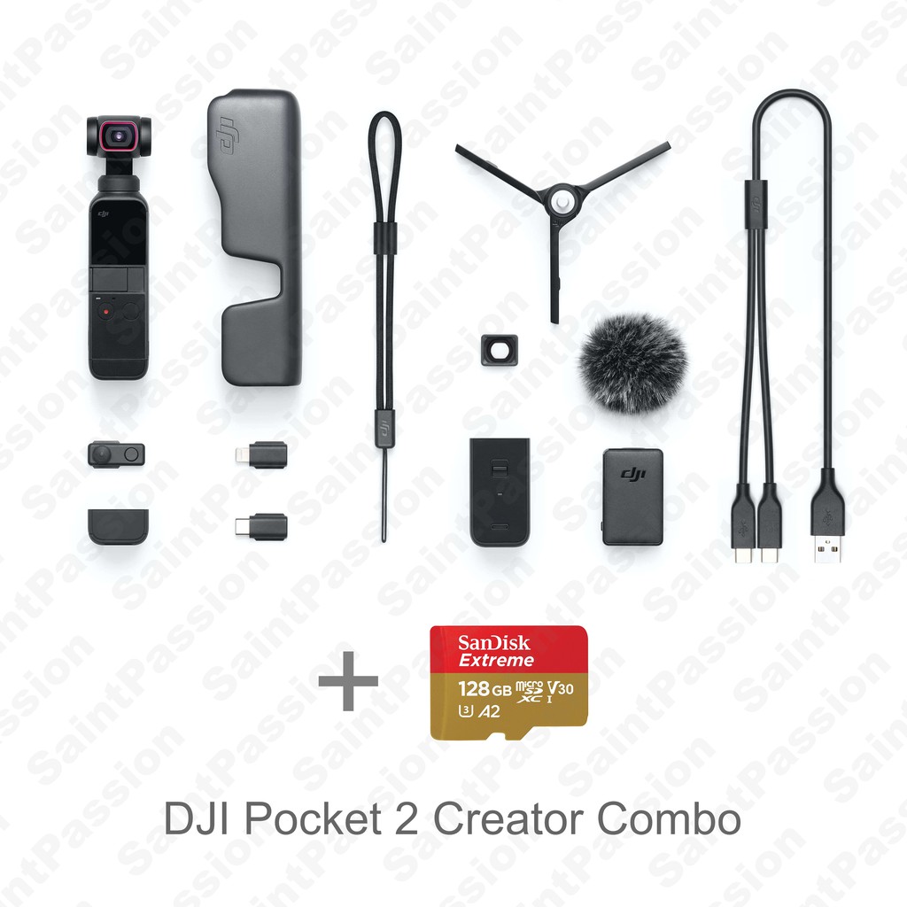 DJI Pocket 2 Creator Combo - Osmo Pocket 2 - OP2 | Shopee Singapore