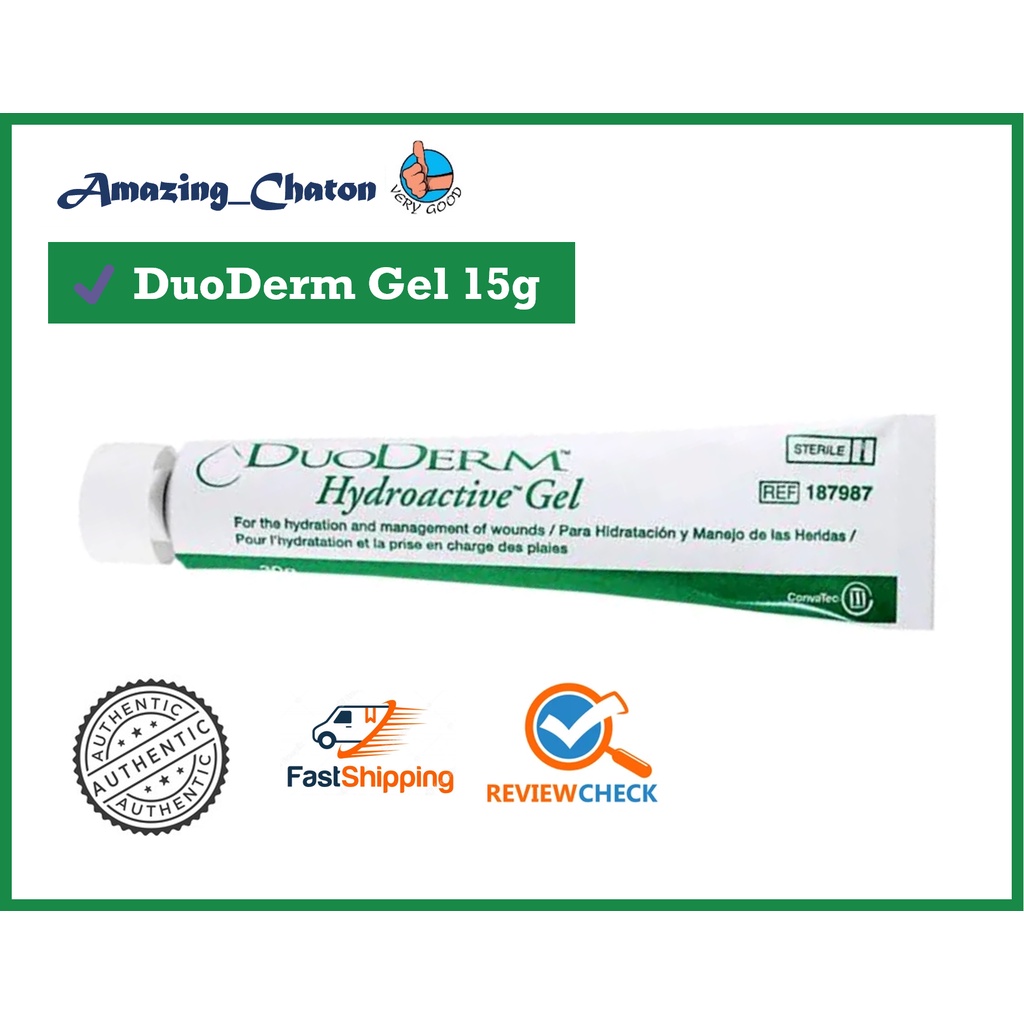 👍 DuoDerm Hydroactive Gel 15g (5-star seller, ready local stock, fast ...