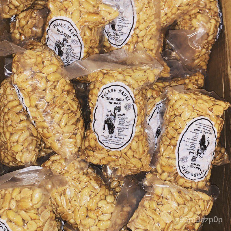 4 packs Kacang Kapri + SURPRISE GIFT (Tari Bali) Garlic Peanuts from ...