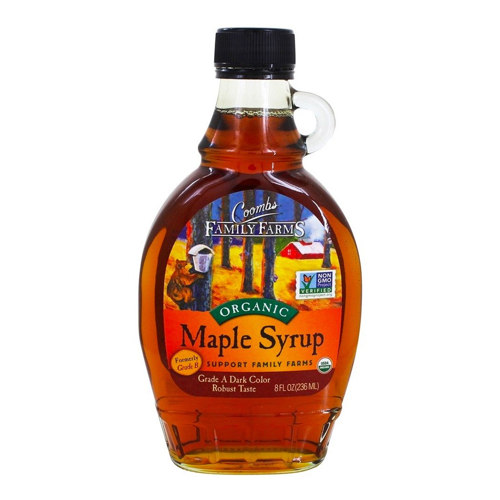 Coombs Family Organic Maple Syrup Grade B, 8oz Shopee Singapore