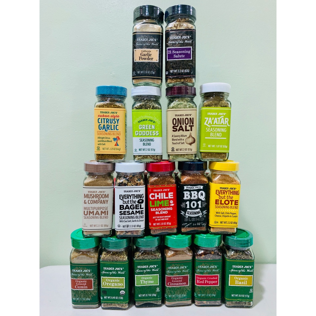Trader Joe's Spices (Assorted Organic and Limited Edition) Everything