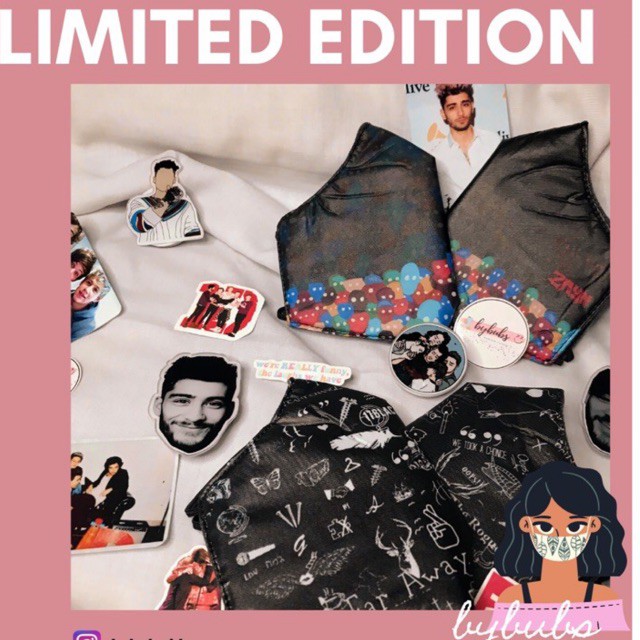One DIRECTION 1D TATTOOS LIMITED EDITION Mask | Shopee Singapore