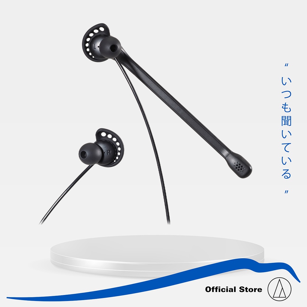 Audio-Technica ATH-202USB In-Ear Anti-Microbial Headset