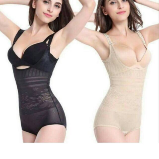 Women Slimming Girdle Underbust Shapewear Full Body Shaper Shopee