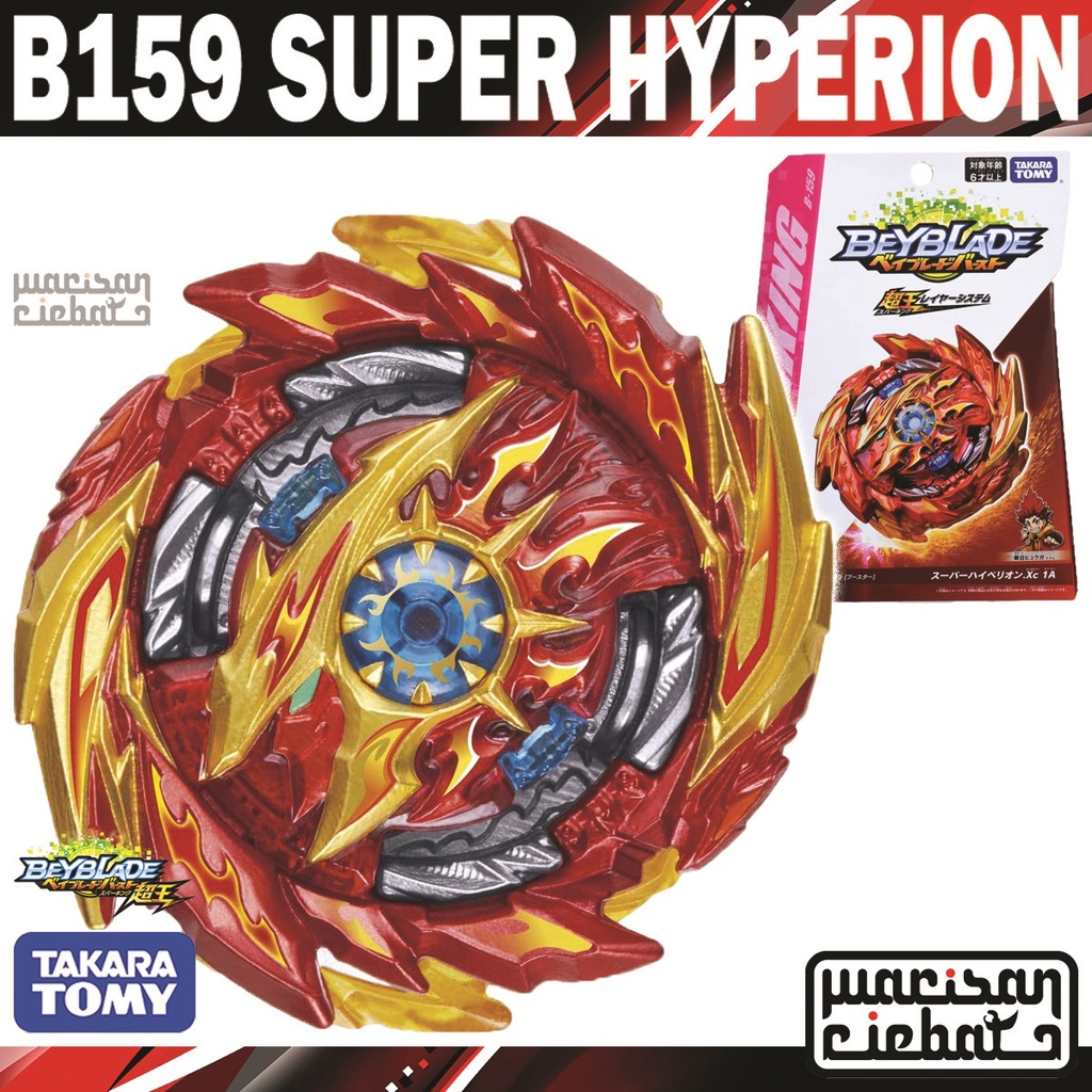 Takara Tomy Beyblade Burst Superking B-159 Super Hyperion Xceed 1A ...