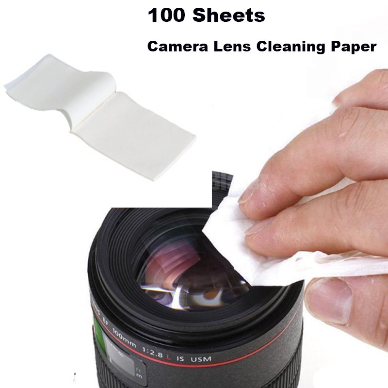100 Sheets Ultrasoft Microscope and Camera Lens Cleaning Paper Tissue