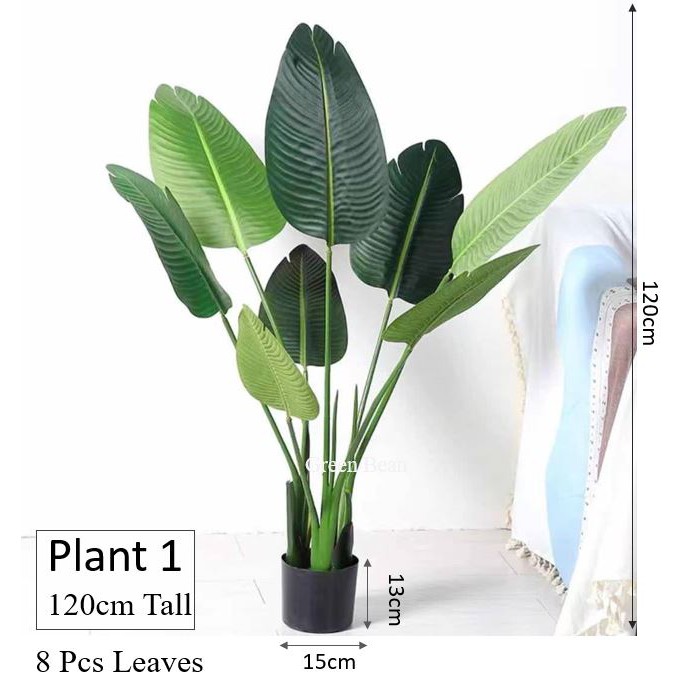 Artificial Plant Large Artificial Plant Fake Tree Flower For Home ...