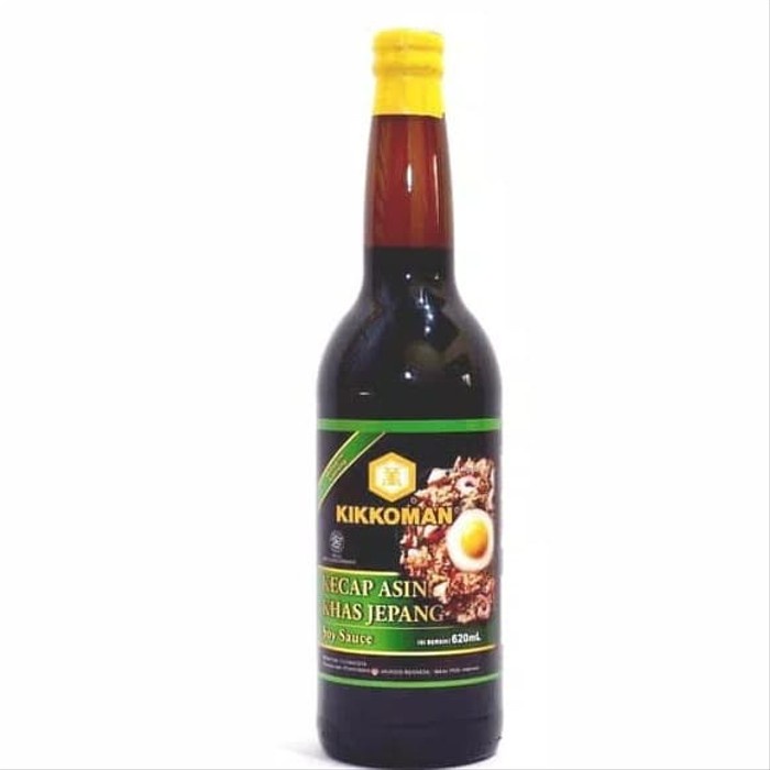Kikkoman Kecap Asin Jepang 620Ml