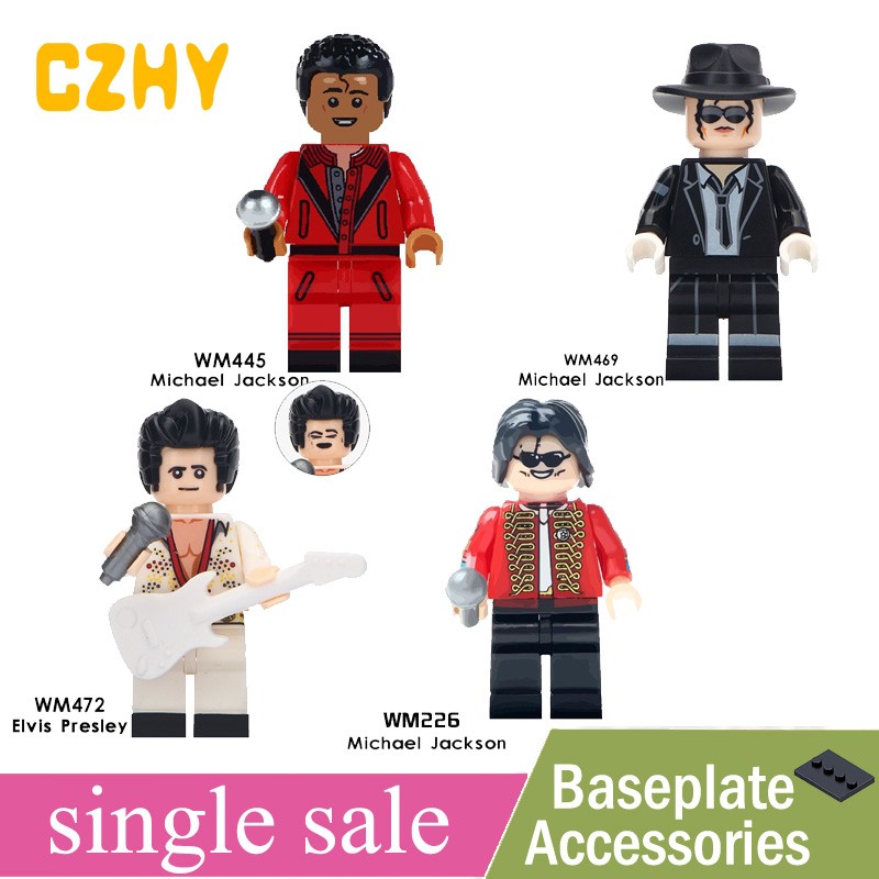 Michael jackson hot sale minifigure