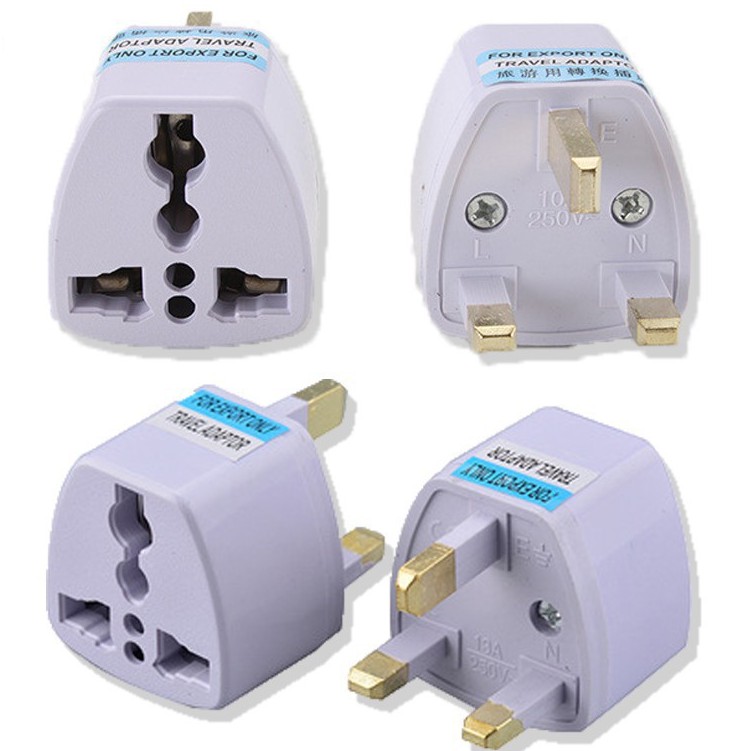 Ready Stock HIGH Quality & 13A Safe Univeresal 3 Pin Power Plug Travel ...