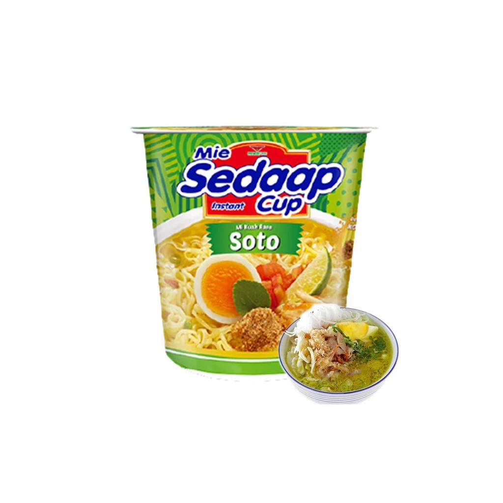 Sedaap Mie Instan Cup Soto 81 gr - Gambar 2