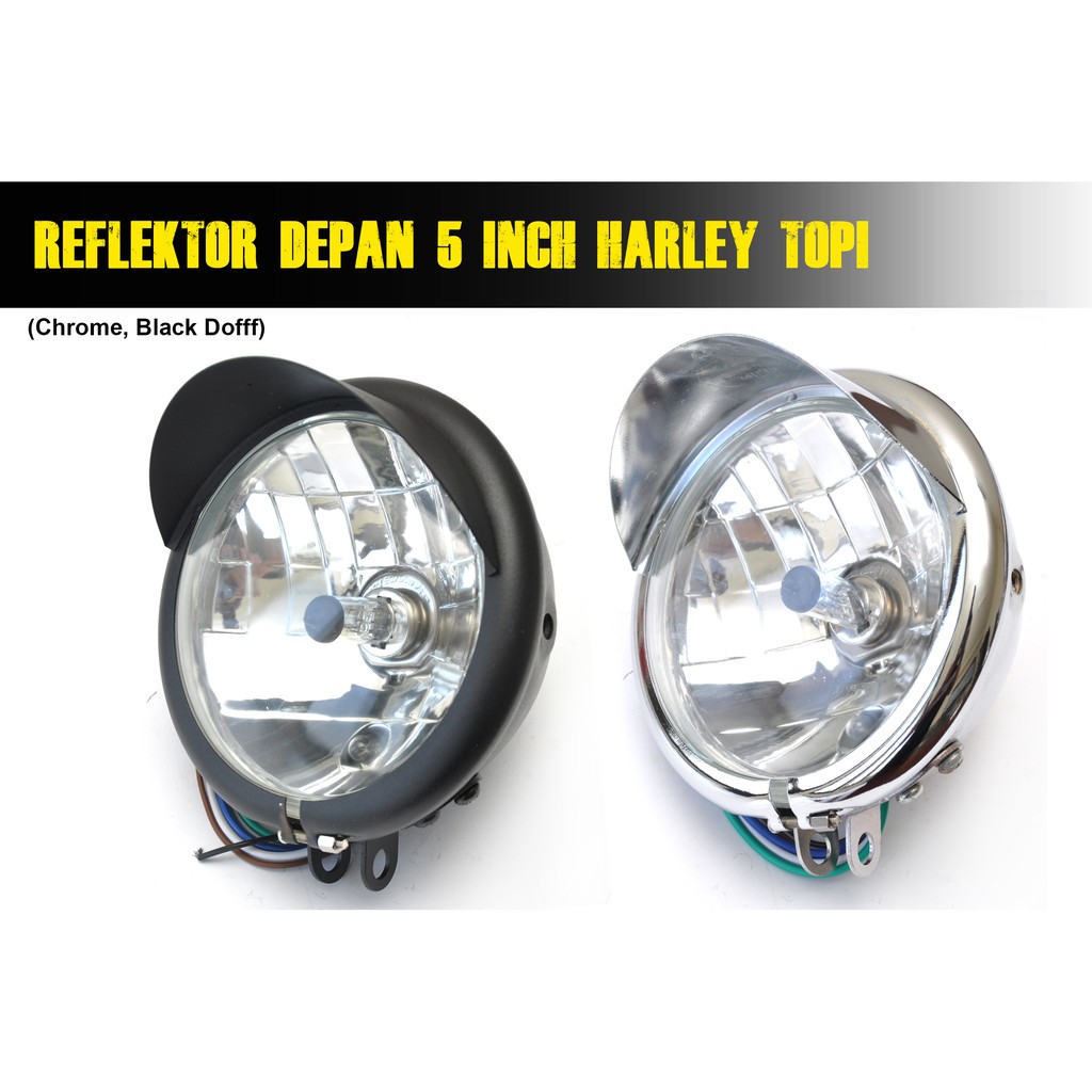 Harley DAVIDSON FRONT REFLECTOR (UNIVERSAL) | Shopee Singapore