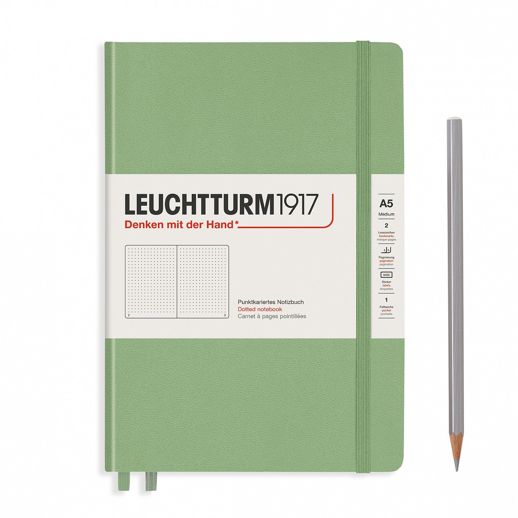 Leuchtturm1917 - A5 5.5x7 Hardcover Notebook