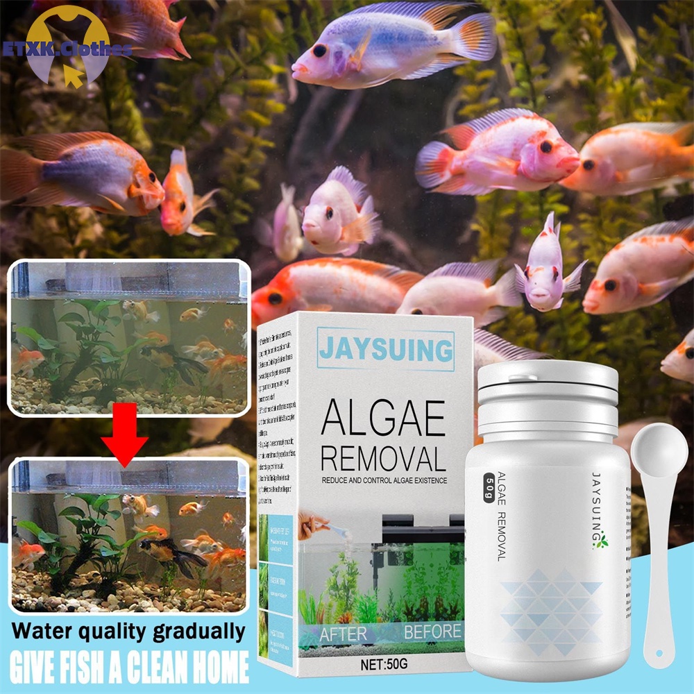 Algae Repellent Agent Tank Moss Remover Aquarium Fish Tank Cleaning Algae removal fast Aquarium