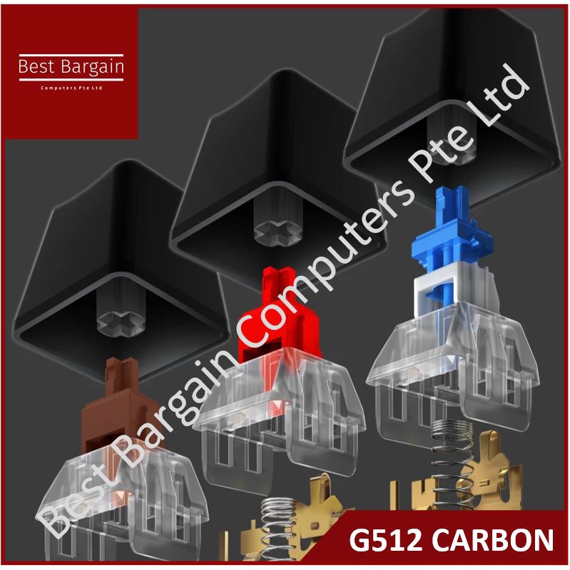 Best Bargain LOGITECH G512 CARBON ROMERG LINEAR RGB MECHANICAL