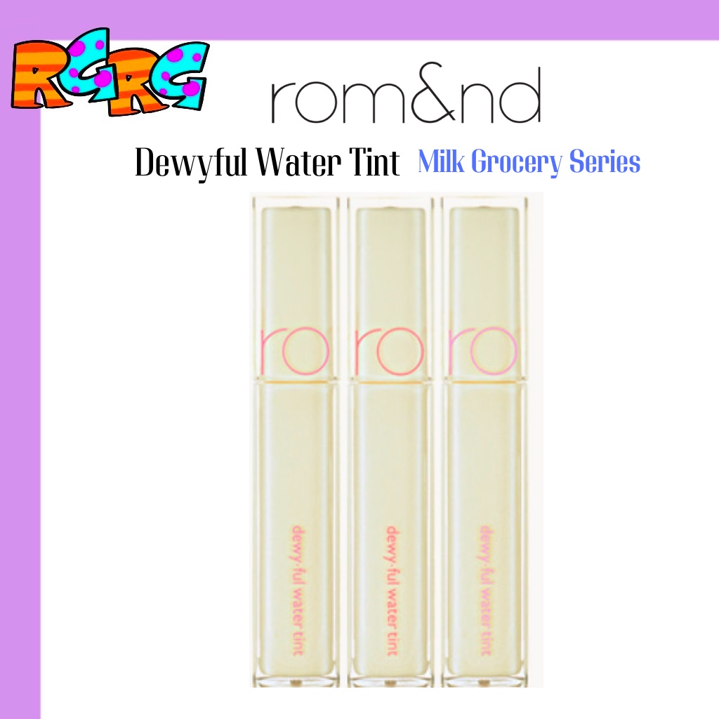 rom&nd DEWY·FUL WATER TINT Milk grocery series