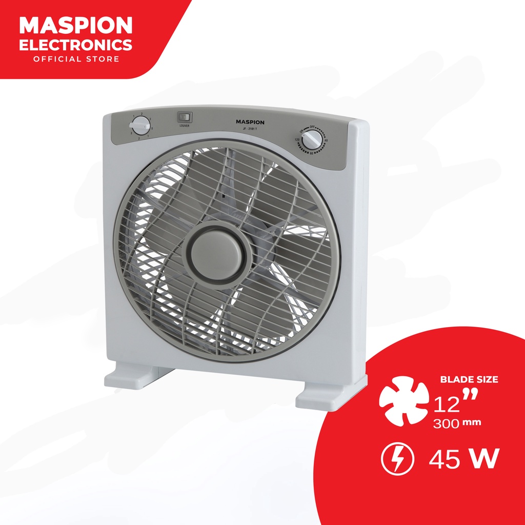 Maspion Kipas Angin Kotak Box Fan 12 Inch JF-2101 T - Gambar 2