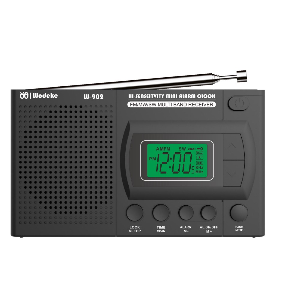 [FM Radio]Wodeke Portable Radio FM/AM/SW Triple Band Powerful Sound ...