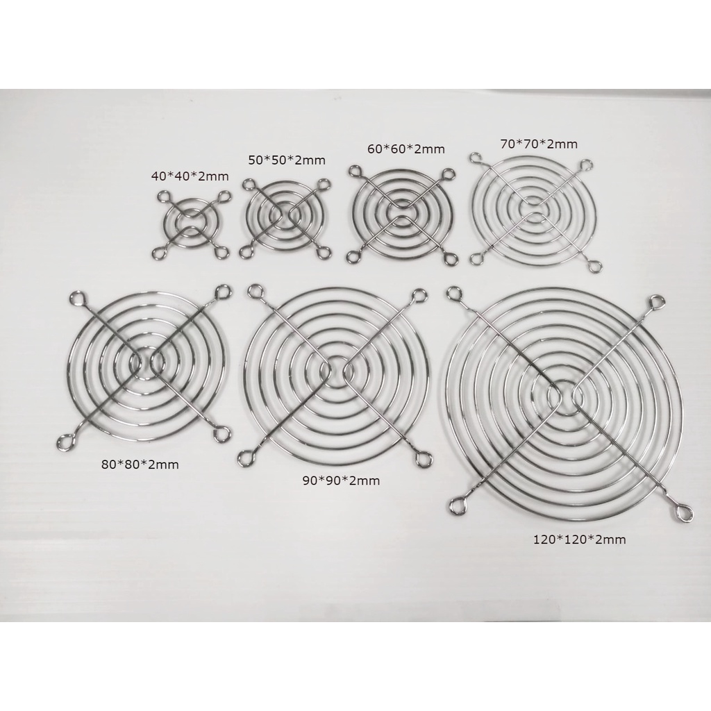 Metal Fan Grill Protection All Sizes Finger Guard Fan Net Cover ...