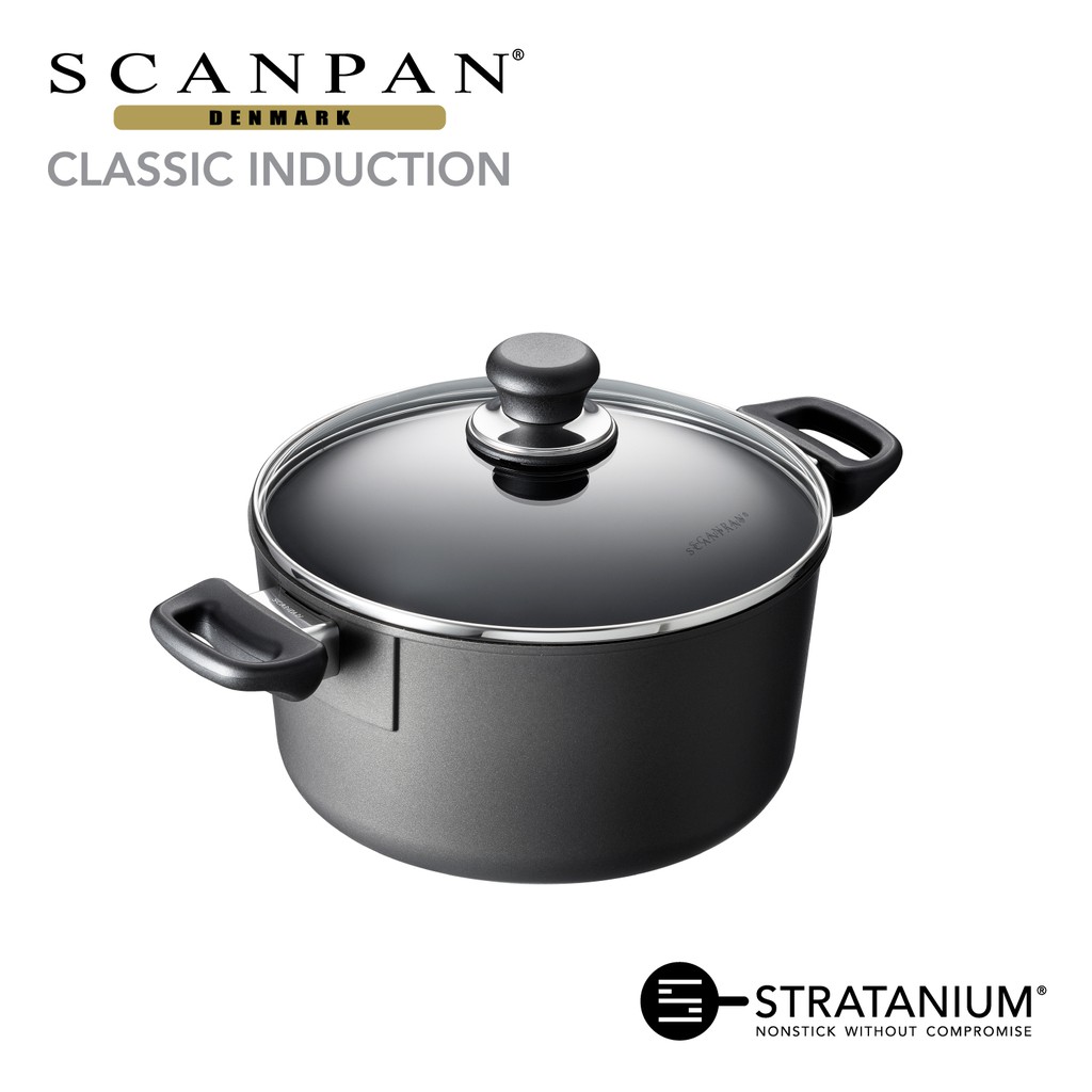 SCANPAN Classic Induction 24cm/4.8L Dutch Oven | Shopee Singapore