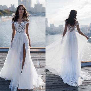 All white hot sale evening gowns