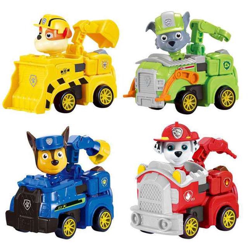 Paw patrol discount transformer toys