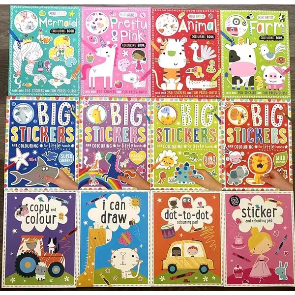 【SG Clearence Sales】Big Stickers for Little Hands Early Learning ...