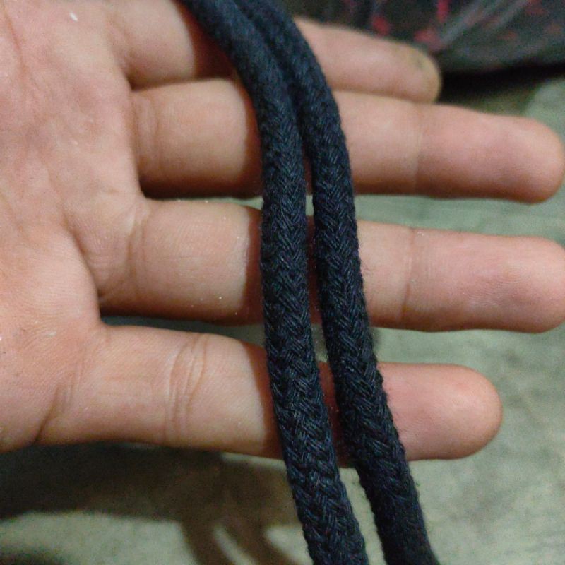 KATUN 6mm premium cotton rope 6mm round cotton rope/ Hoodie rope/ by ...