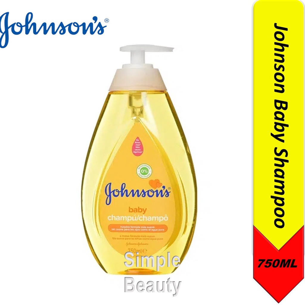 Johnsons Baby Shampoo, 750ML Shopee Singapore