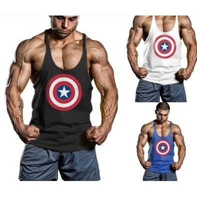 Men Shirt Bodybuilding Fitness Baju