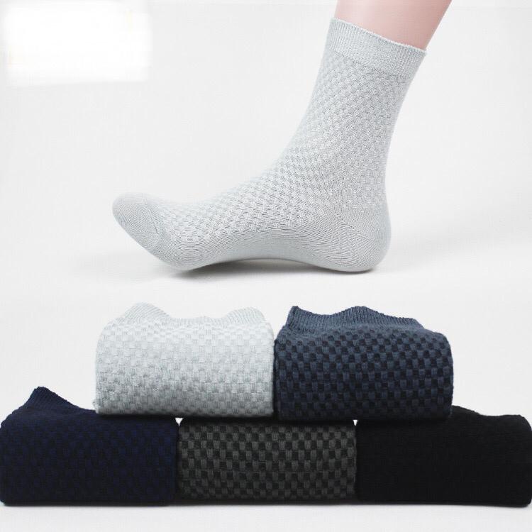 Men Bamboo Fiber Socks / Business Socks / Sport Socks | Shopee Singapore