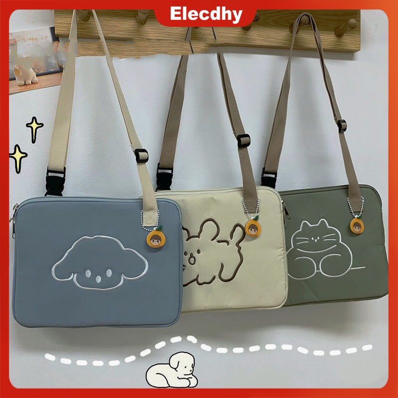 Korea Fashion Laptop Bag Cute Tablet Bag cross-body Bag Shoulder