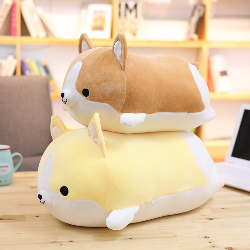 corgi pillow plush