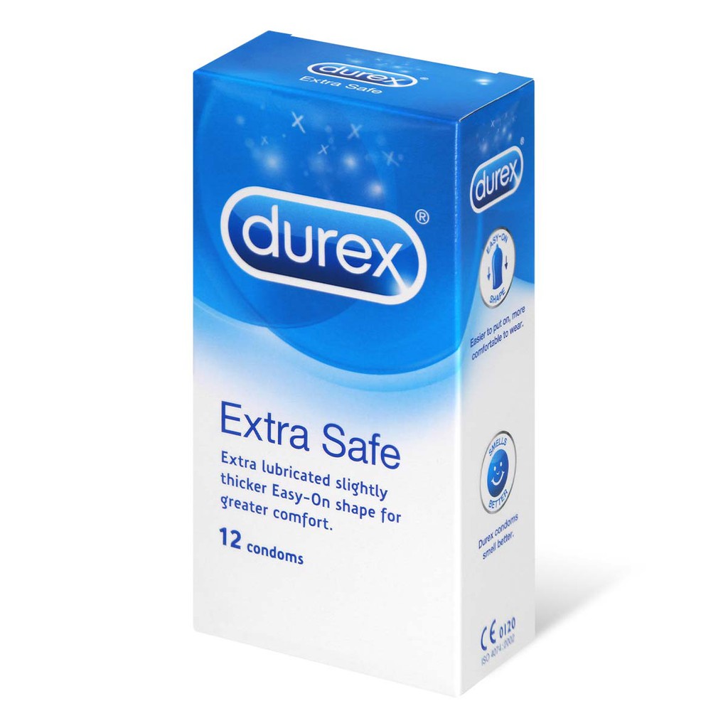 Durex Extra Safe 12's Pack Latex Condom (Defective Packaging) | Shopee ...