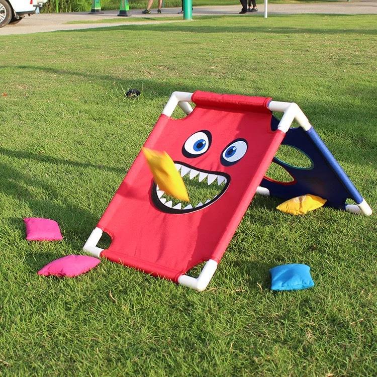 Throwing Sandbags Sticky Ball Target Outdoor Game Bean Bag Toss Game
